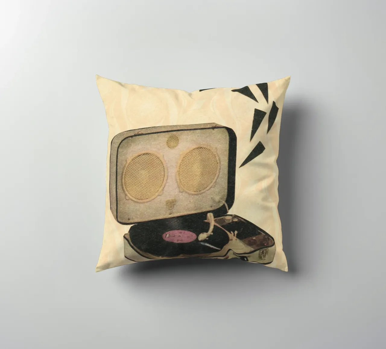 Pop cuscino da Cassia Beck Collage