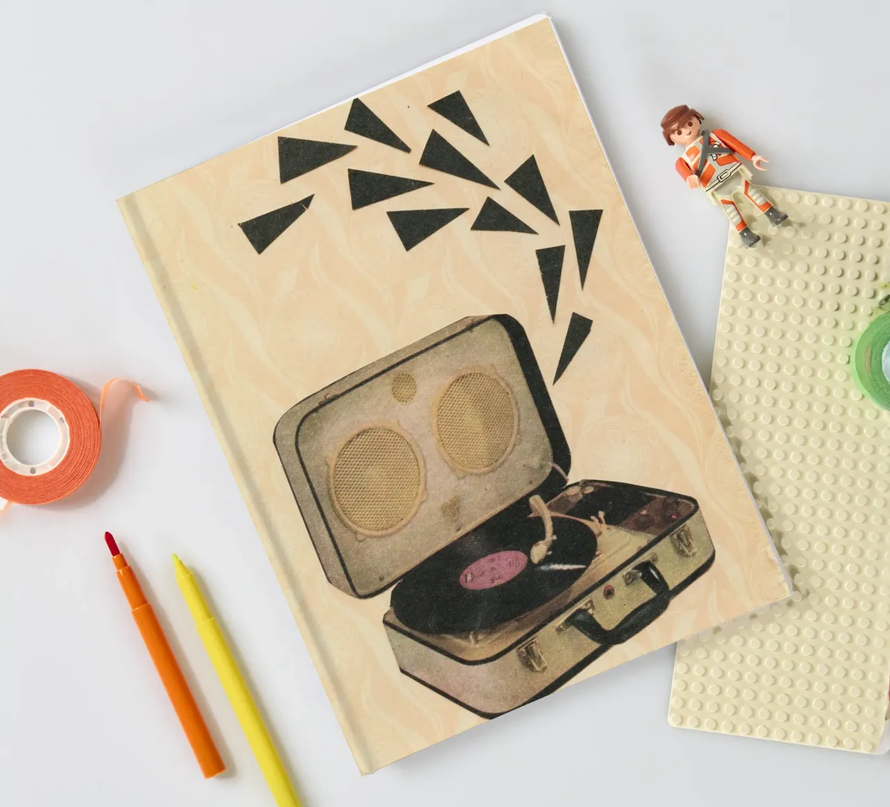 Pop notebook by Cassia Beck Collage