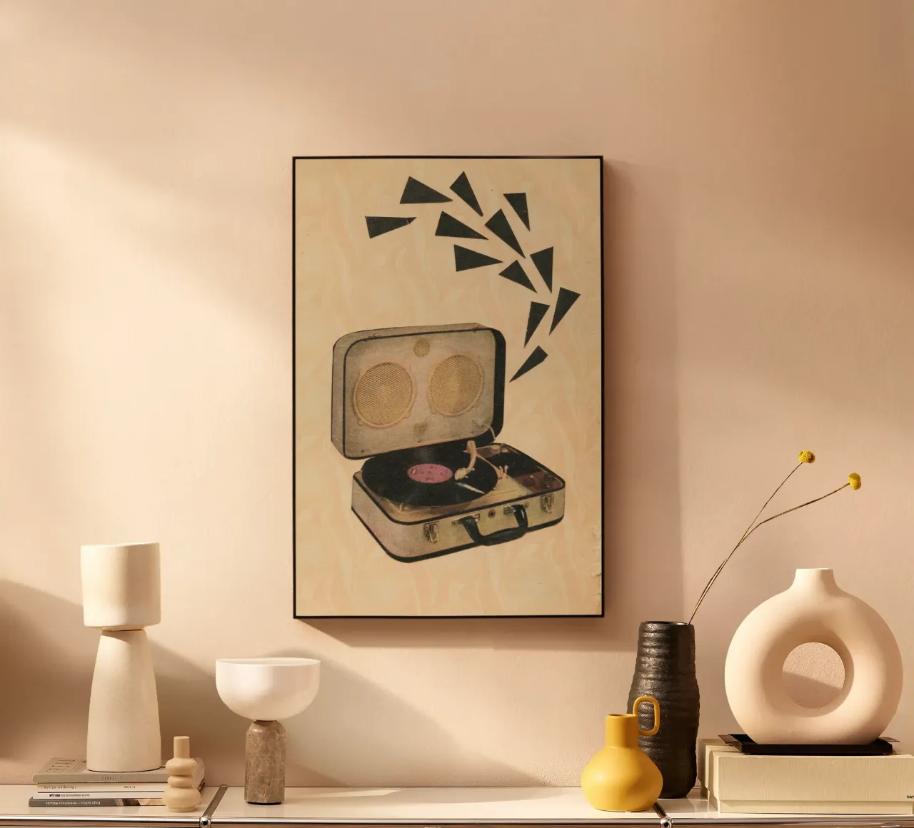 Pop forex plate by Cassia Beck Collage