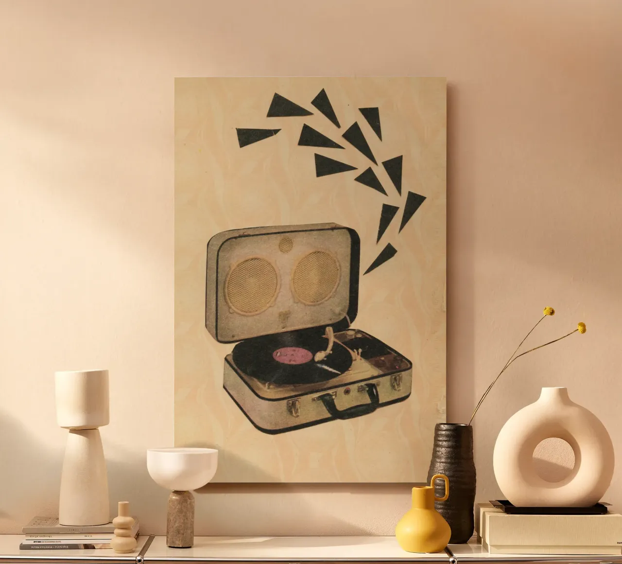 Pop forex plate by Cassia Beck Collage