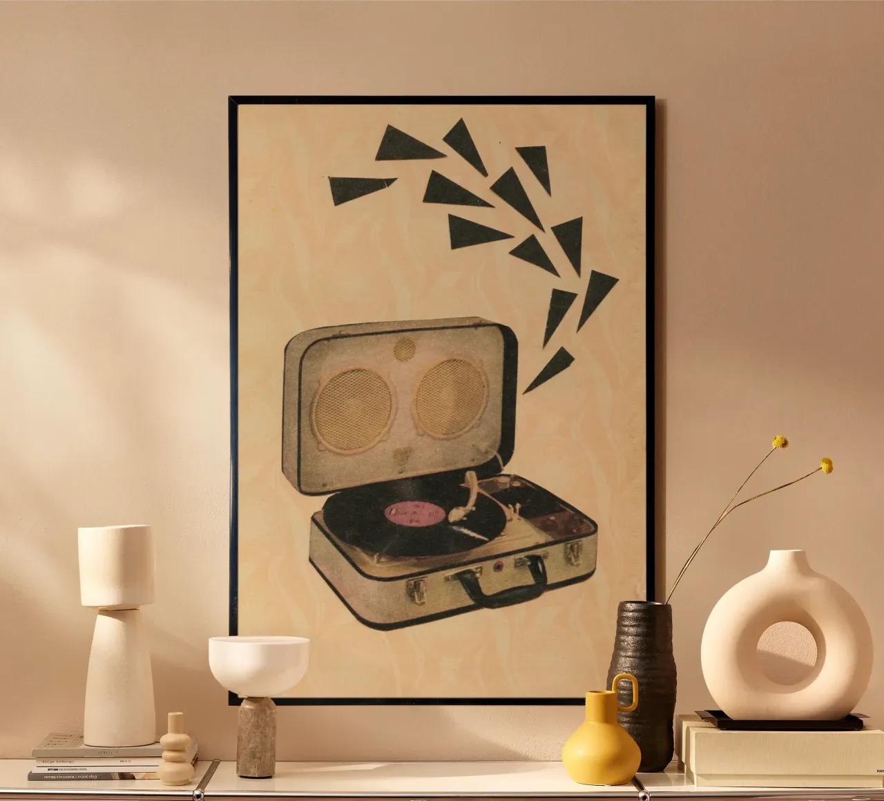 Pop poster con telaio in plastica da Cassia Beck Collage