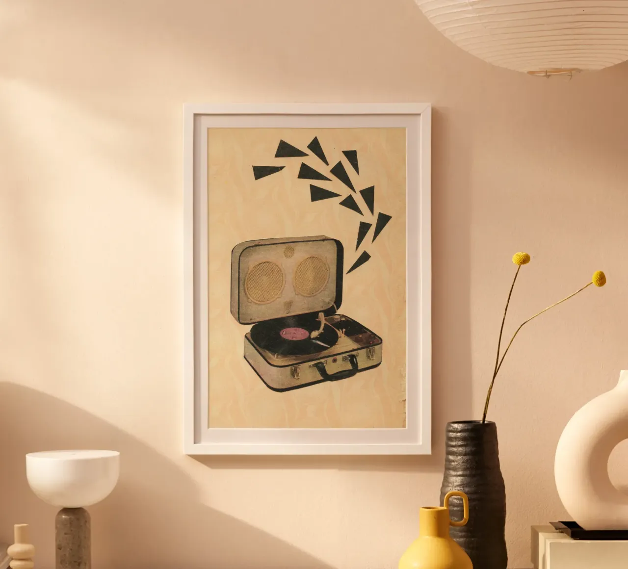 Pop poster con telaio in plastica da Cassia Beck Collage