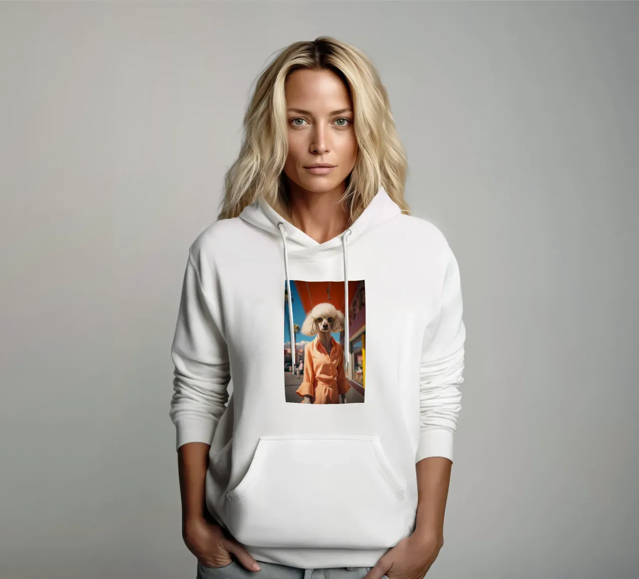 Isabelle felpa con cappuccio da Affiches Chien Originales – Dogland