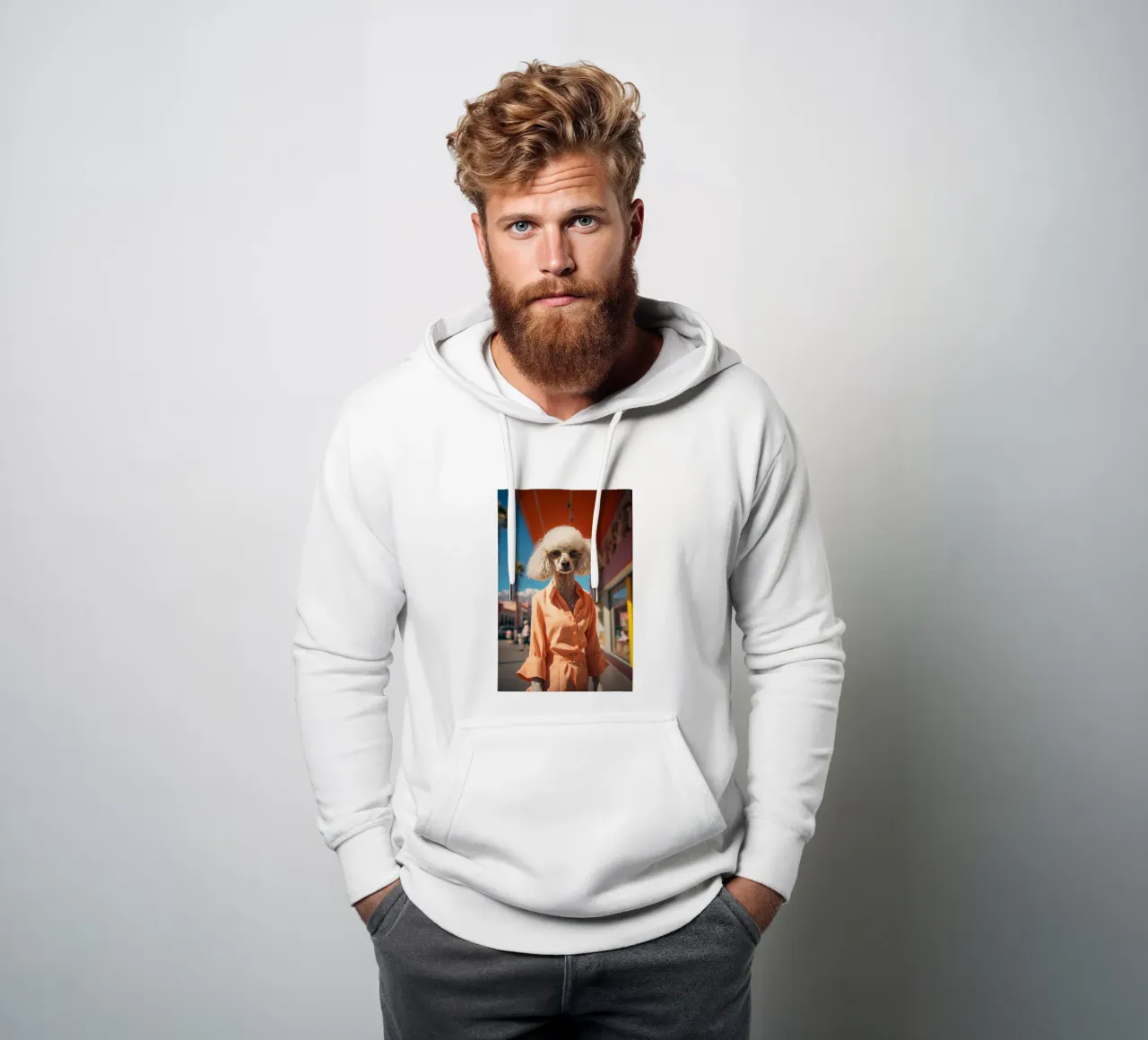 Isabelle felpa con cappuccio da Affiches Chien Originales – Dogland