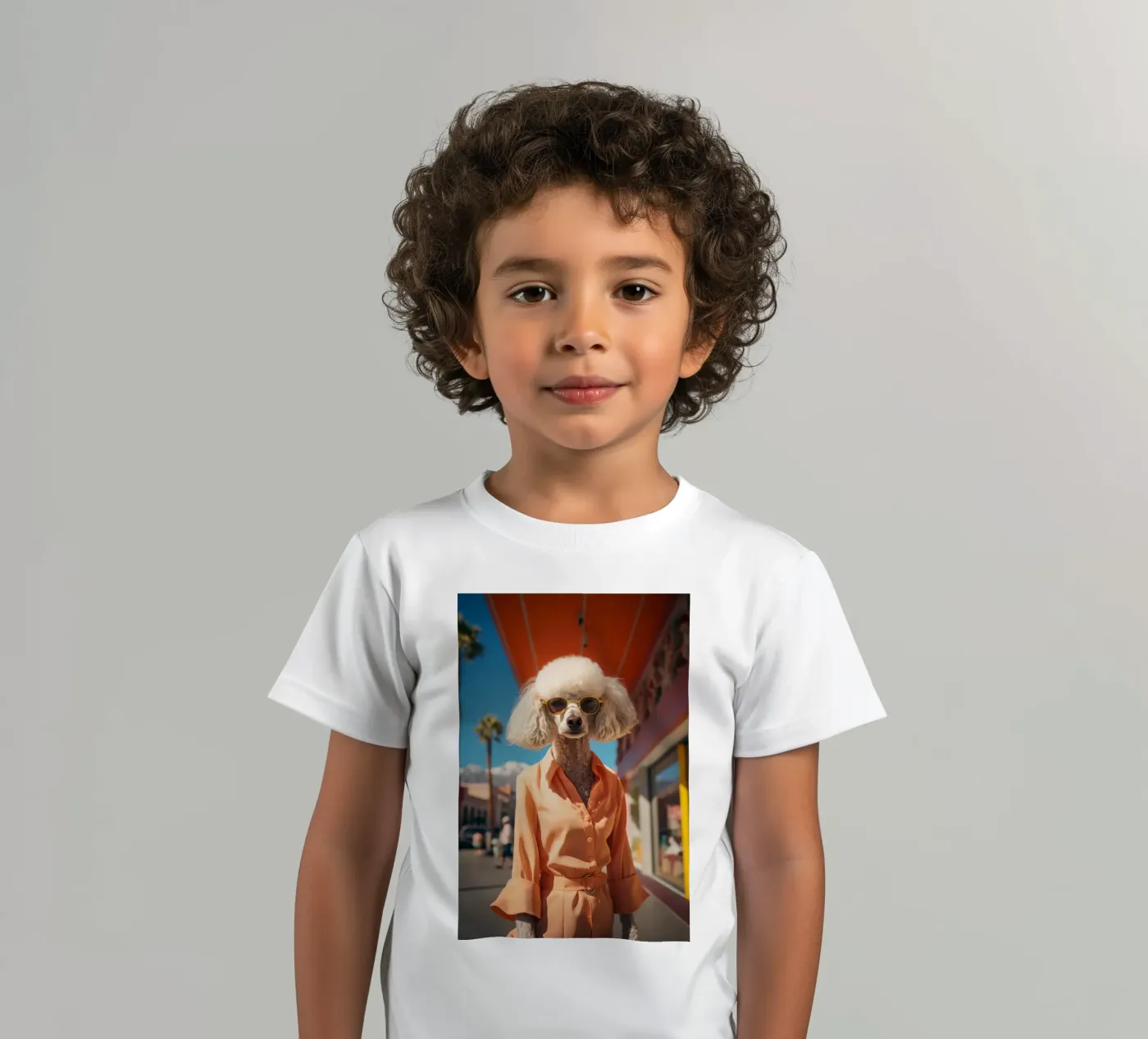 Isabelle t-shirt bambini da Affiches Chien Originales – Dogland