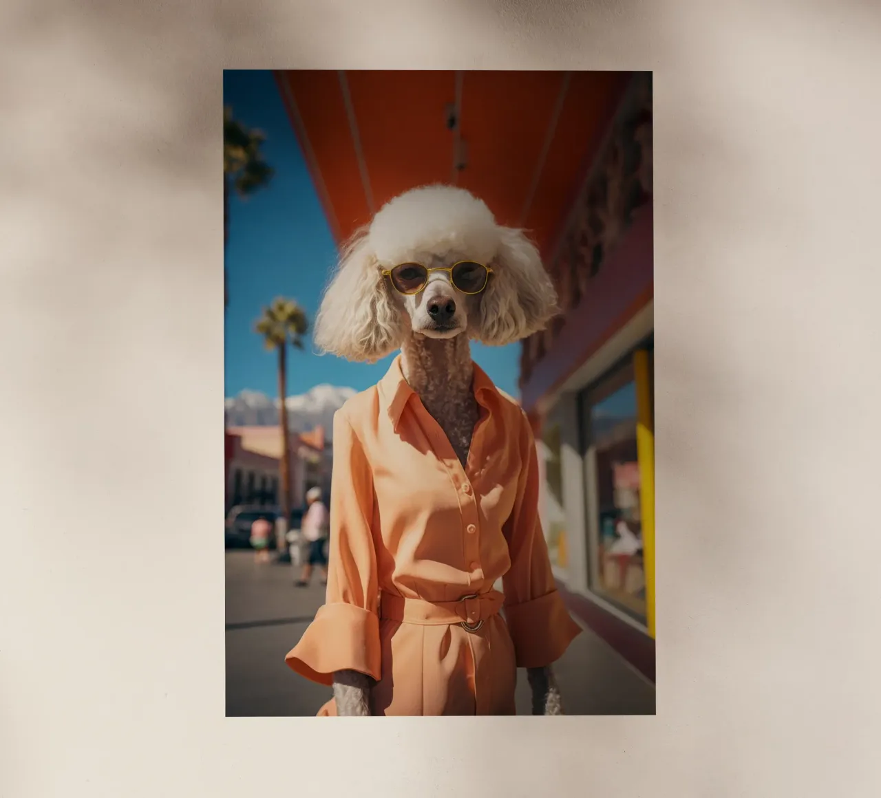 Isabelle pellicola backlit da Affiches Chien Originales – Dogland