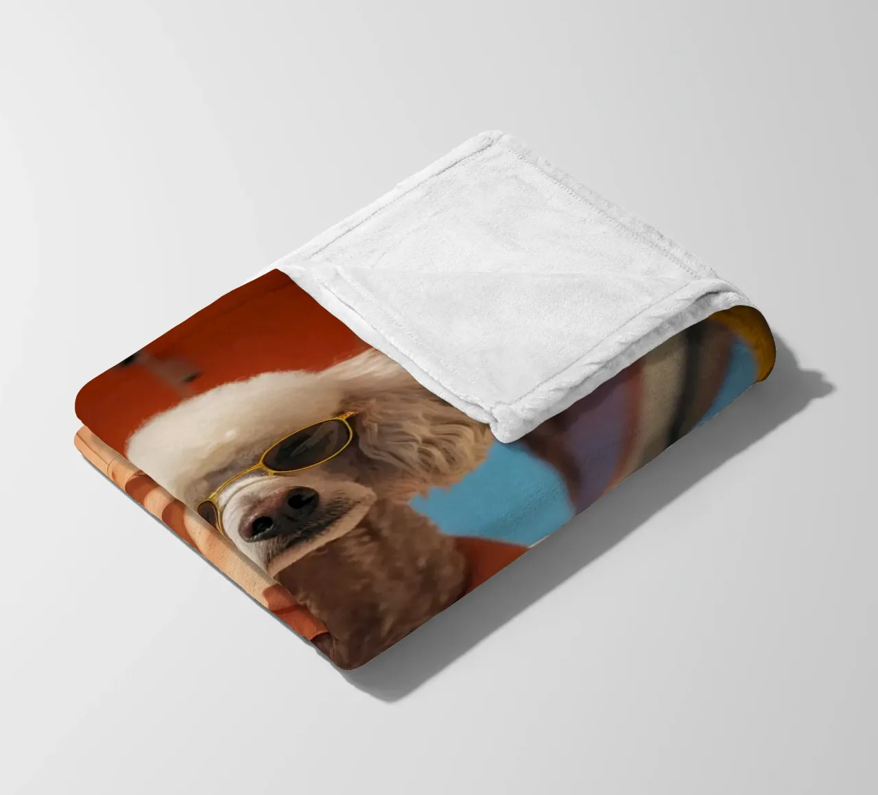 Isabelle coperta in pile da Affiches Chien Originales – Dogland