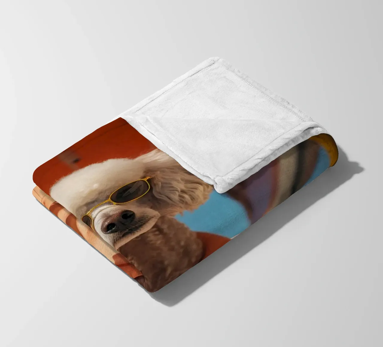 Isabelle coperta in pile da Affiches Chien Originales – Dogland