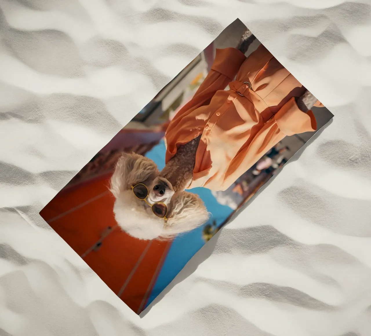 Isabelle telo mare da Affiches Chien Originales – Dogland