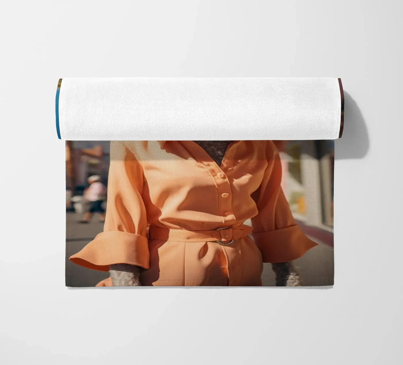 Isabelle strandhanddoek van Affiches Chien Originales – Dogland