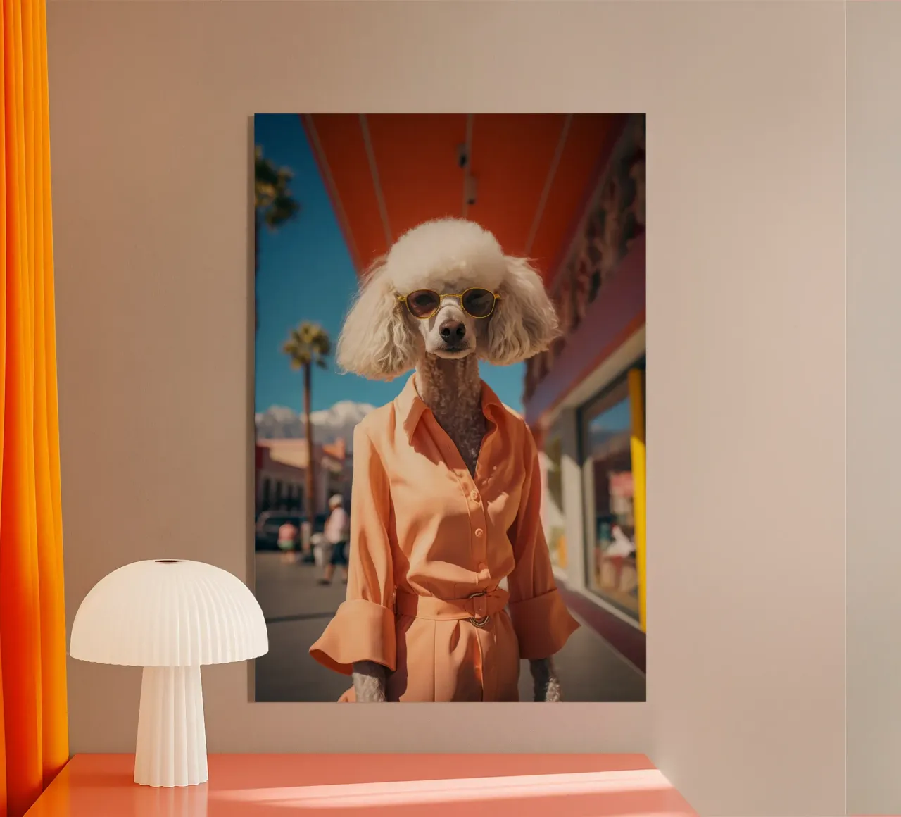 Isabelle plexiglass da Affiches Chien Originales – Dogland