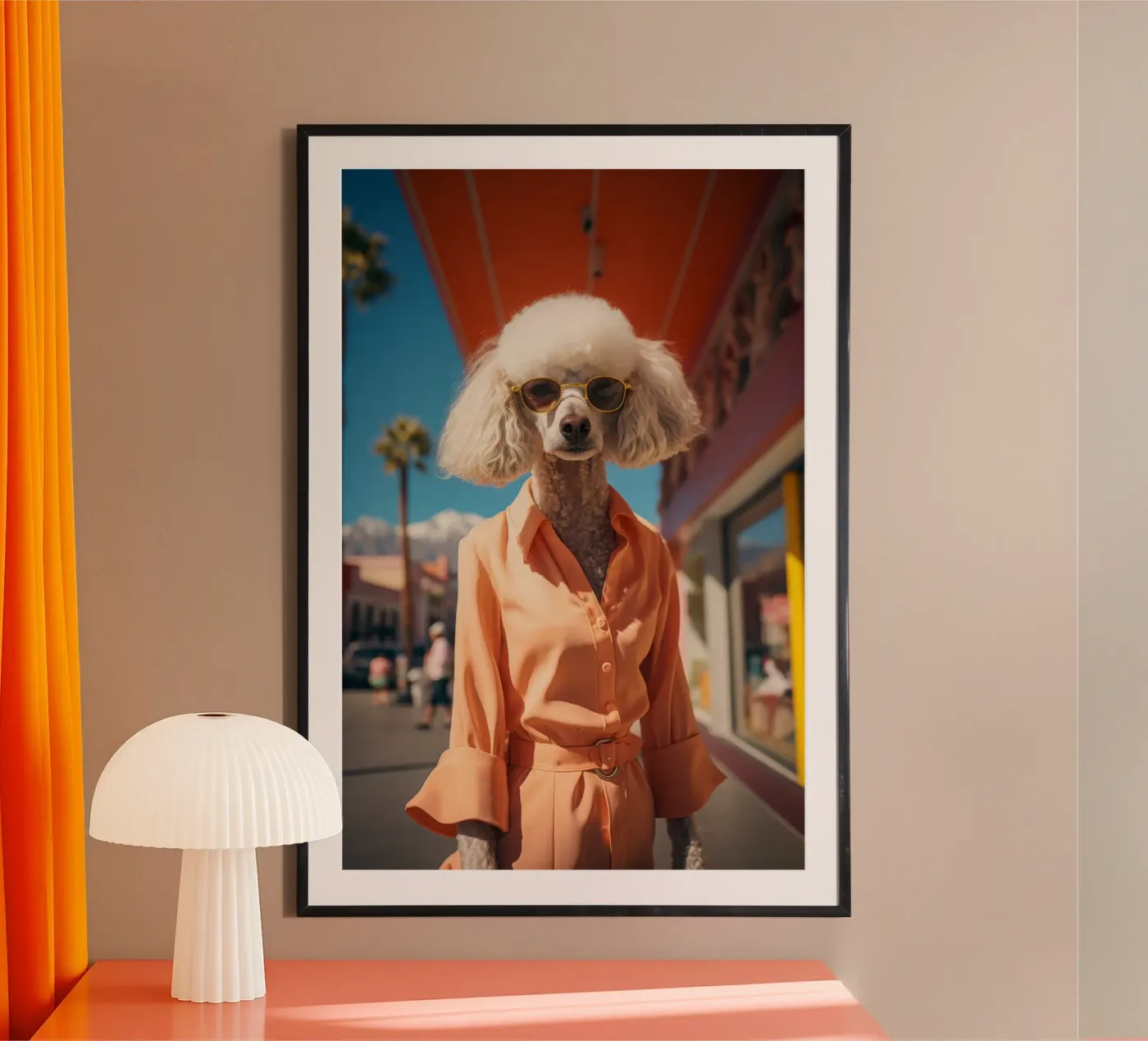 Isabelle poster van Affiches Chien Originales – Dogland