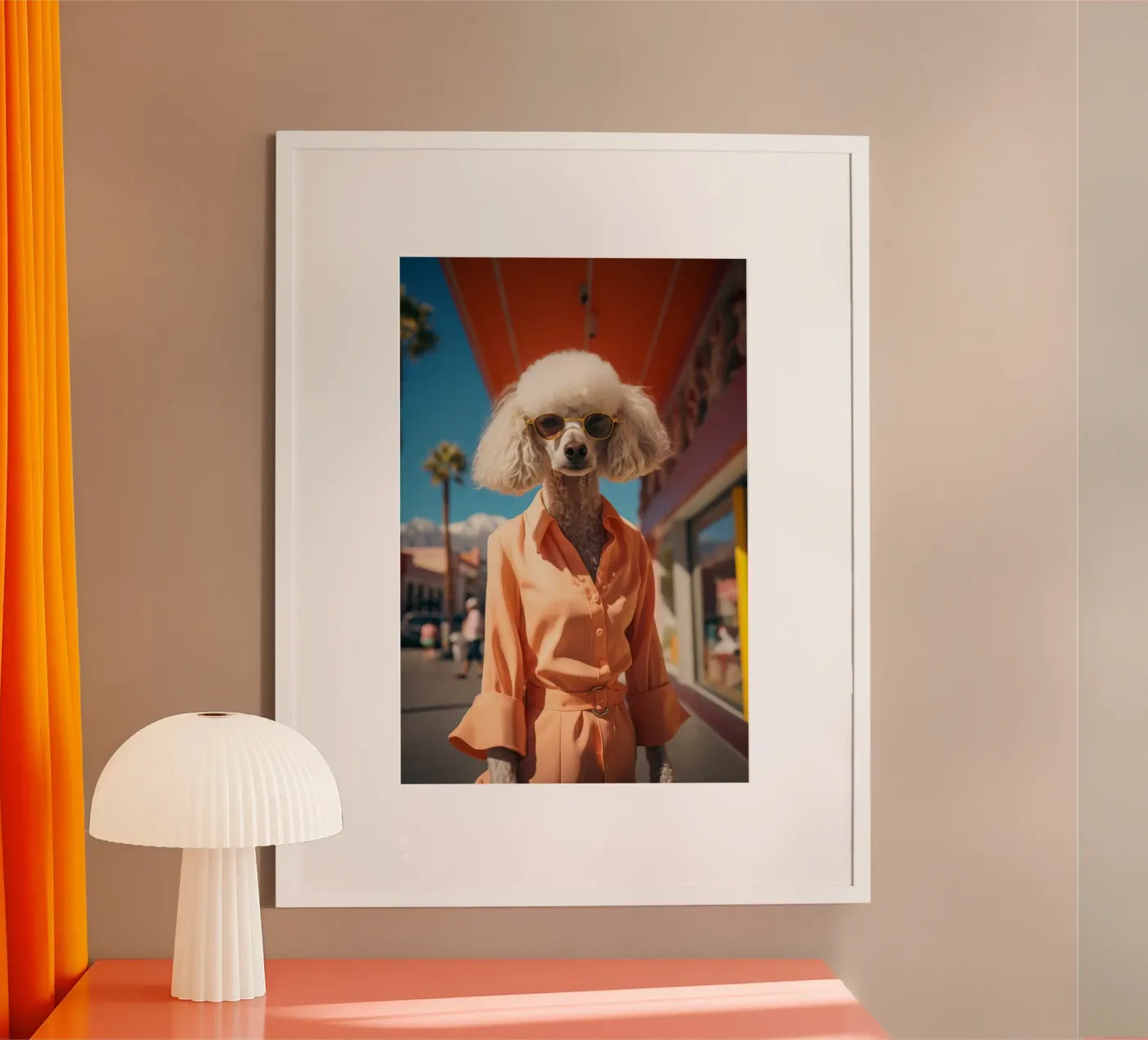 Isabelle poster van Affiches Chien Originales – Dogland