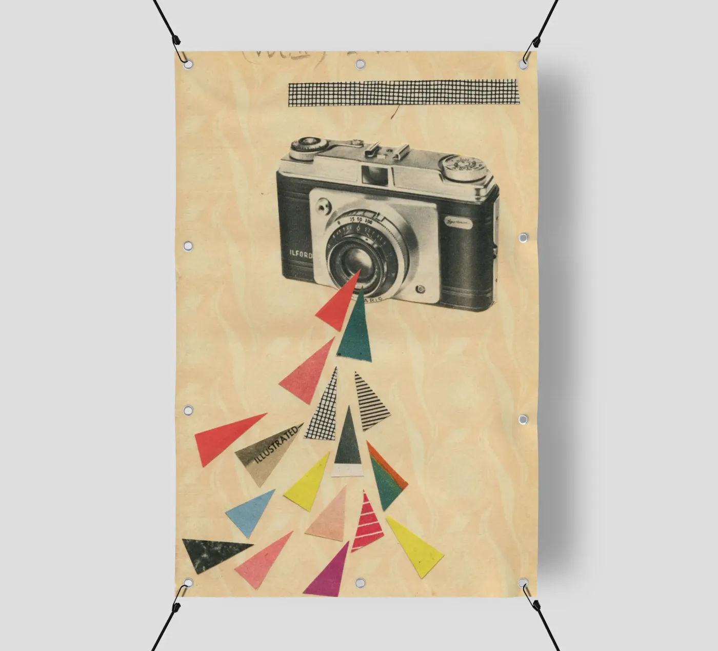 Snaps pvc cover by Cassia Beck Collage