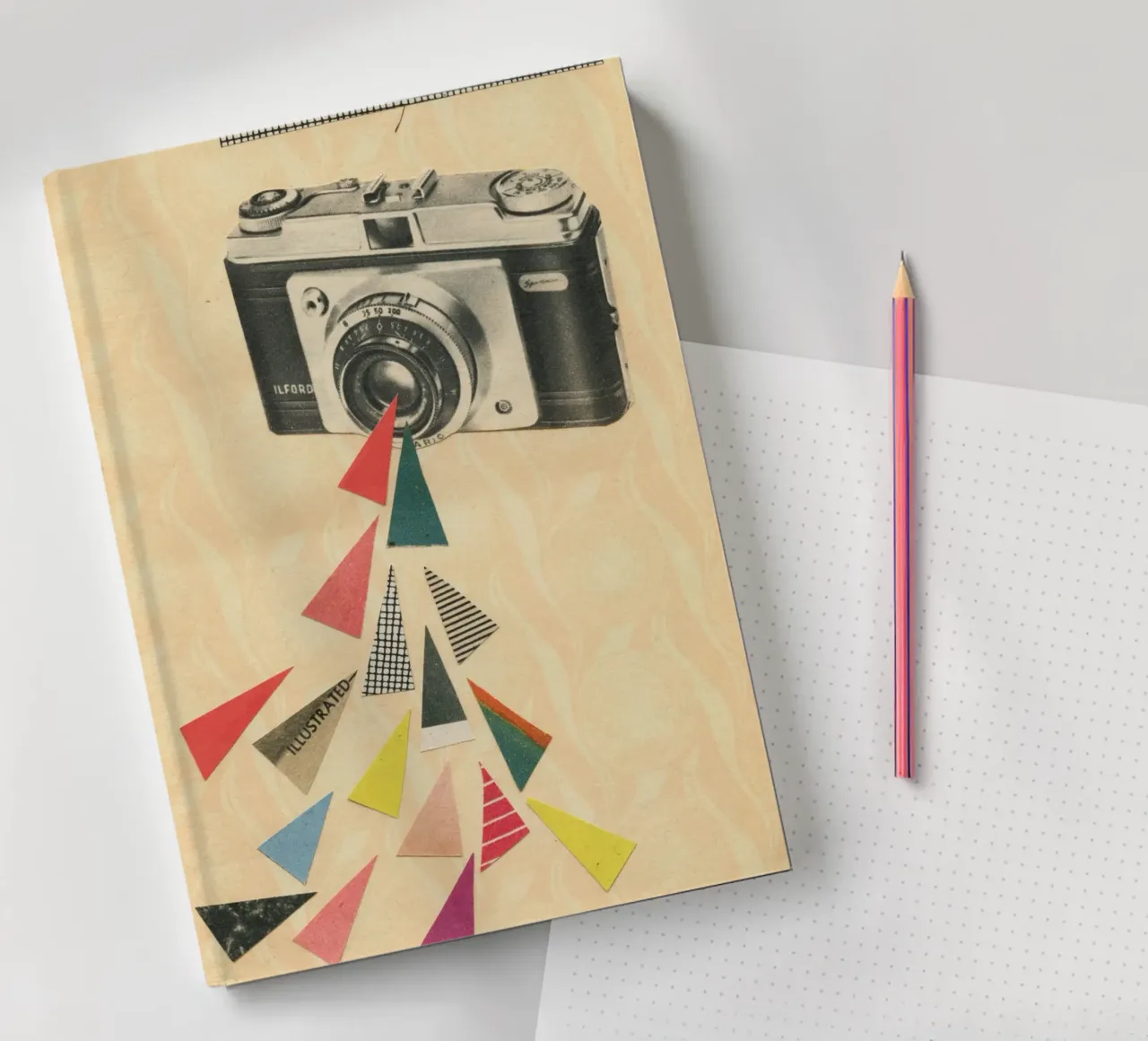 Snaps notebook by Cassia Beck Collage