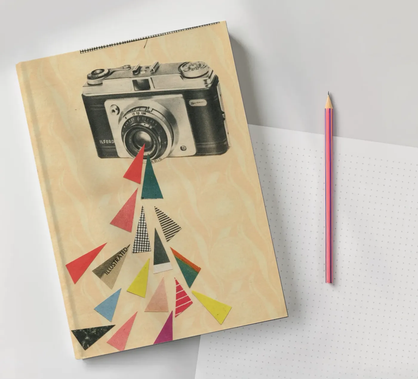 Snaps notebook by Cassia Beck Collage