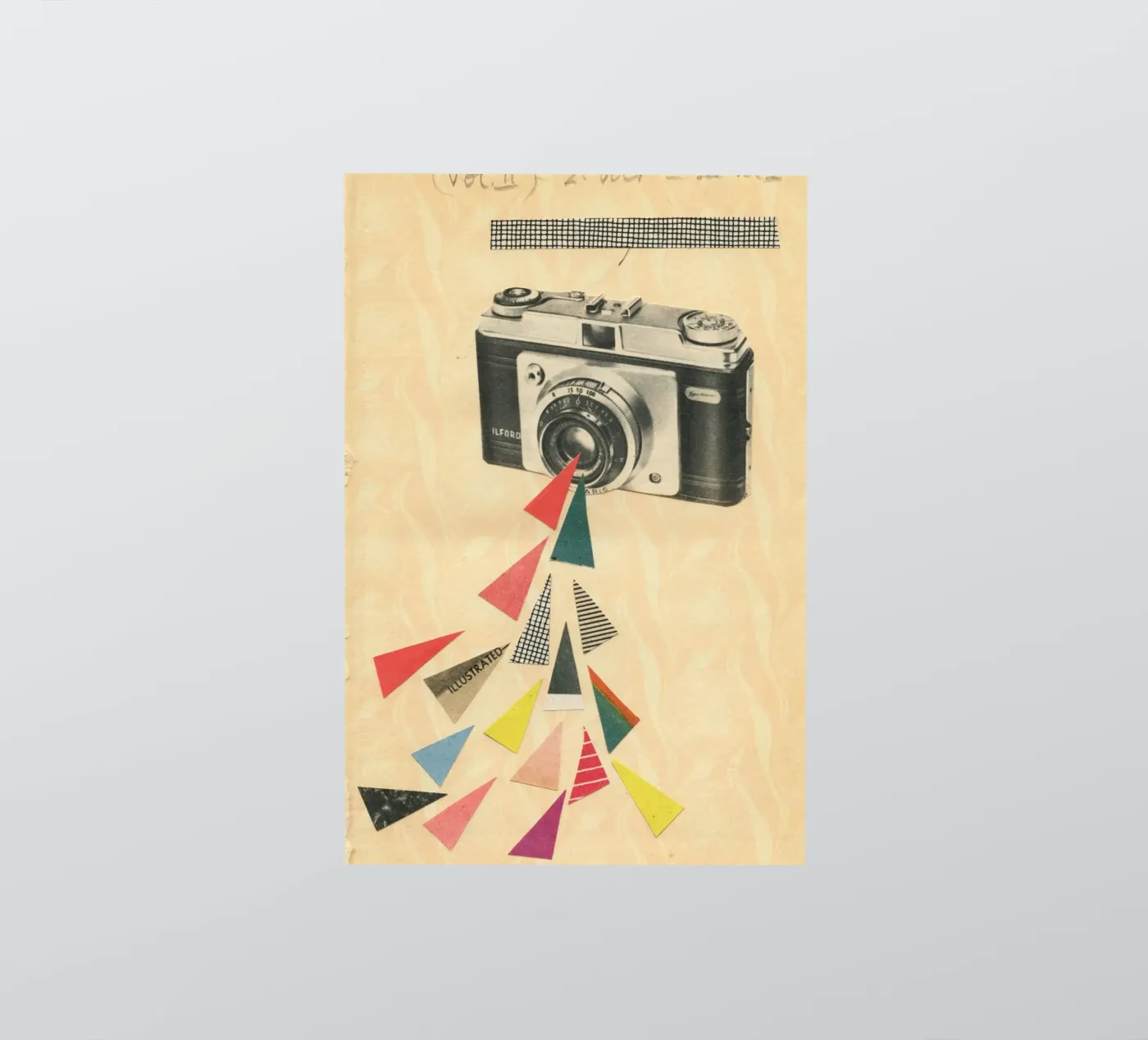 Snaps sticker van Cassia Beck Collage