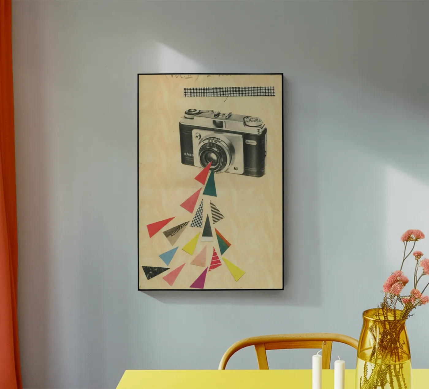 Snaps acryl van Cassia Beck Collage