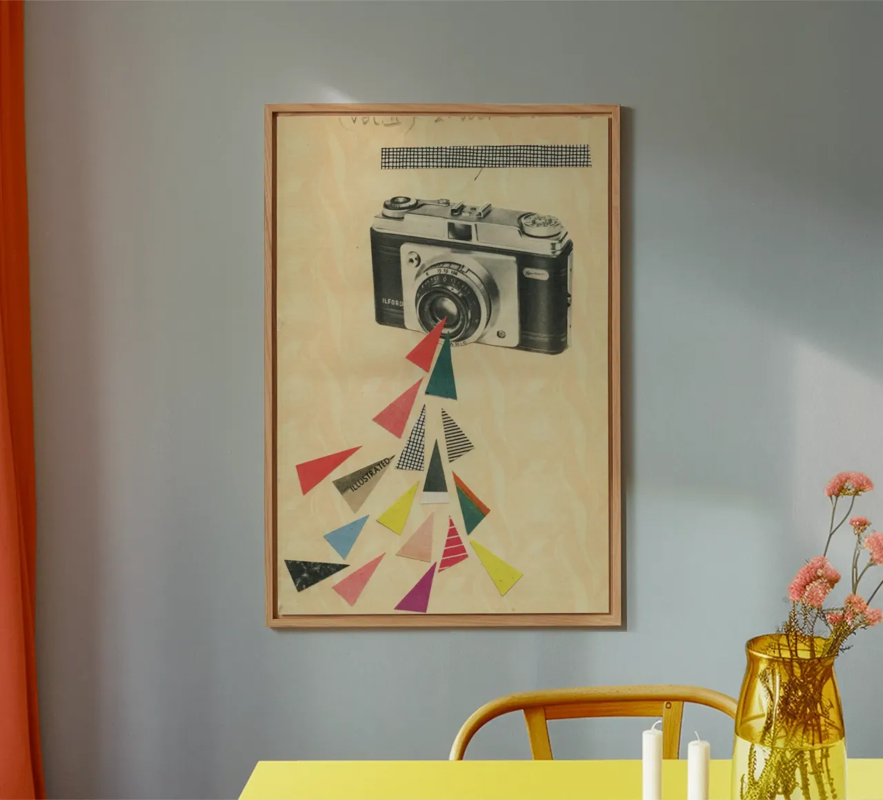 Snaps forex plate by Cassia Beck Collage