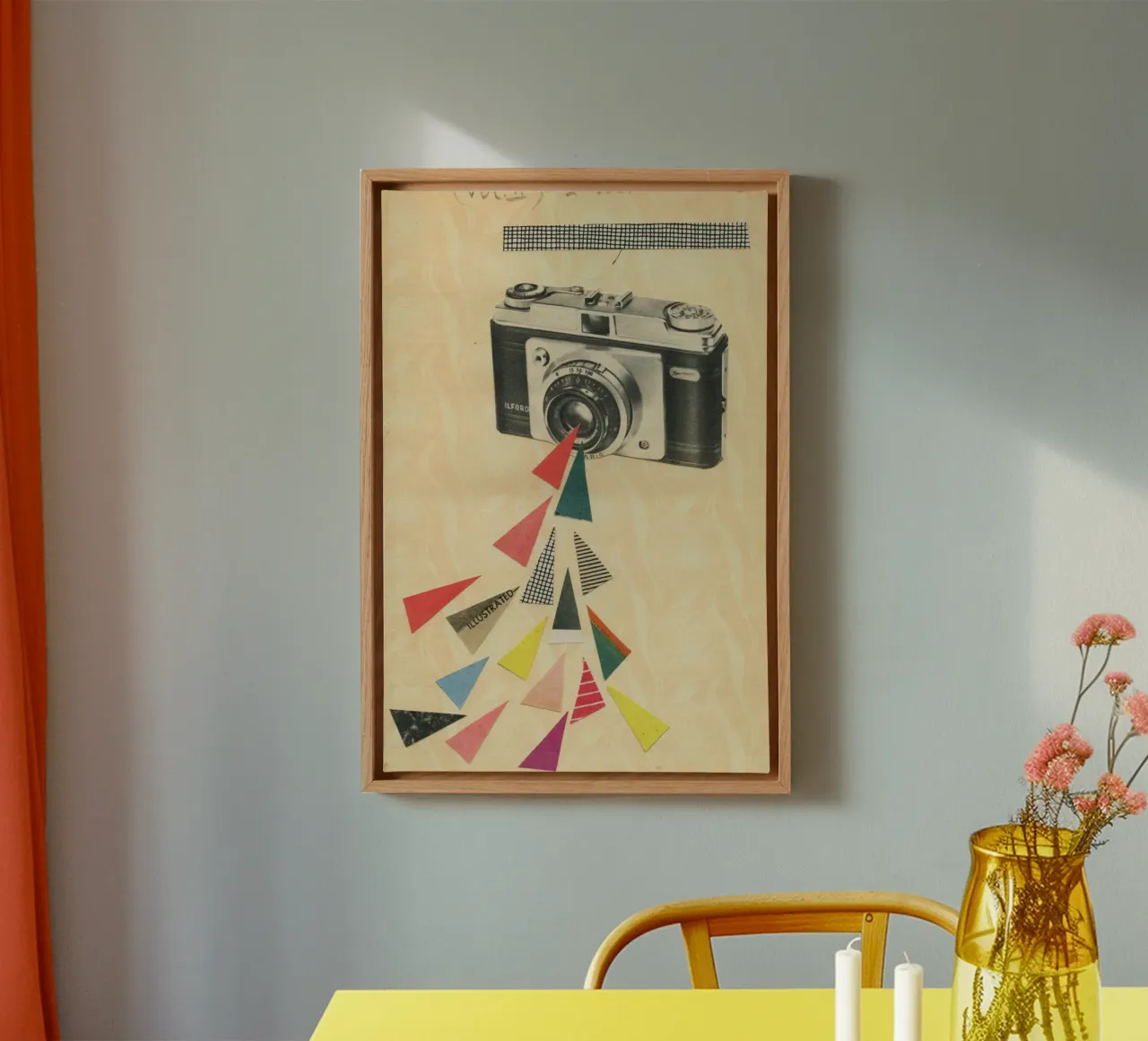 Snaps canvas van Cassia Beck Collage