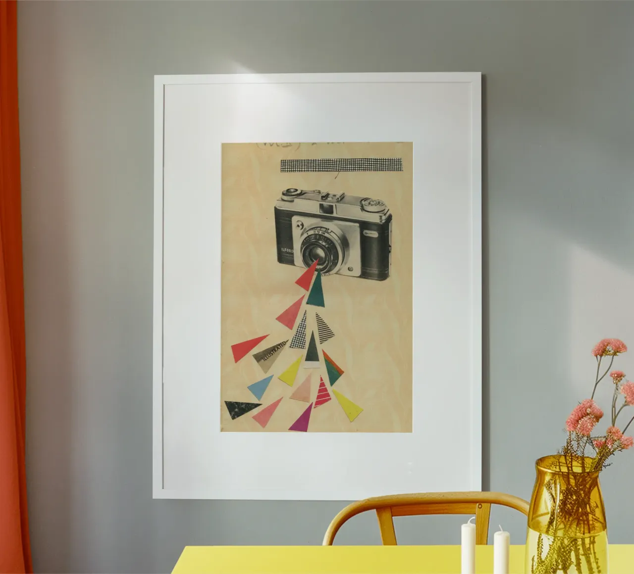 Snaps poster by Cassia Beck Collage