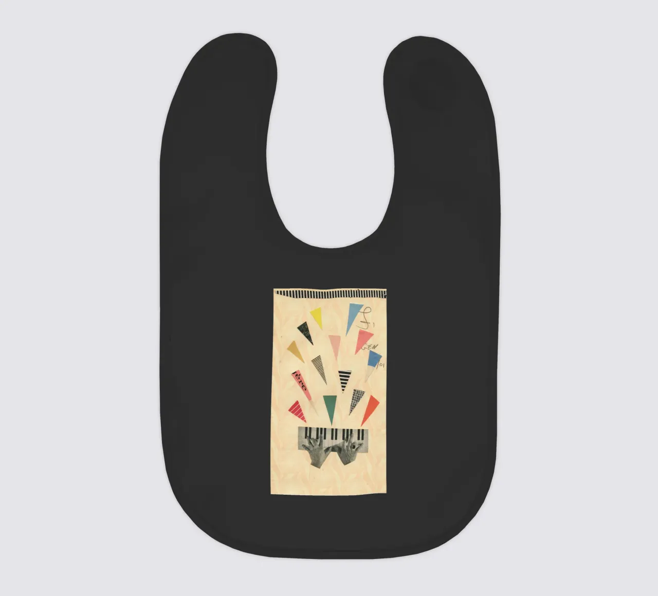 Jazz bavaglino da Cassia Beck Collage