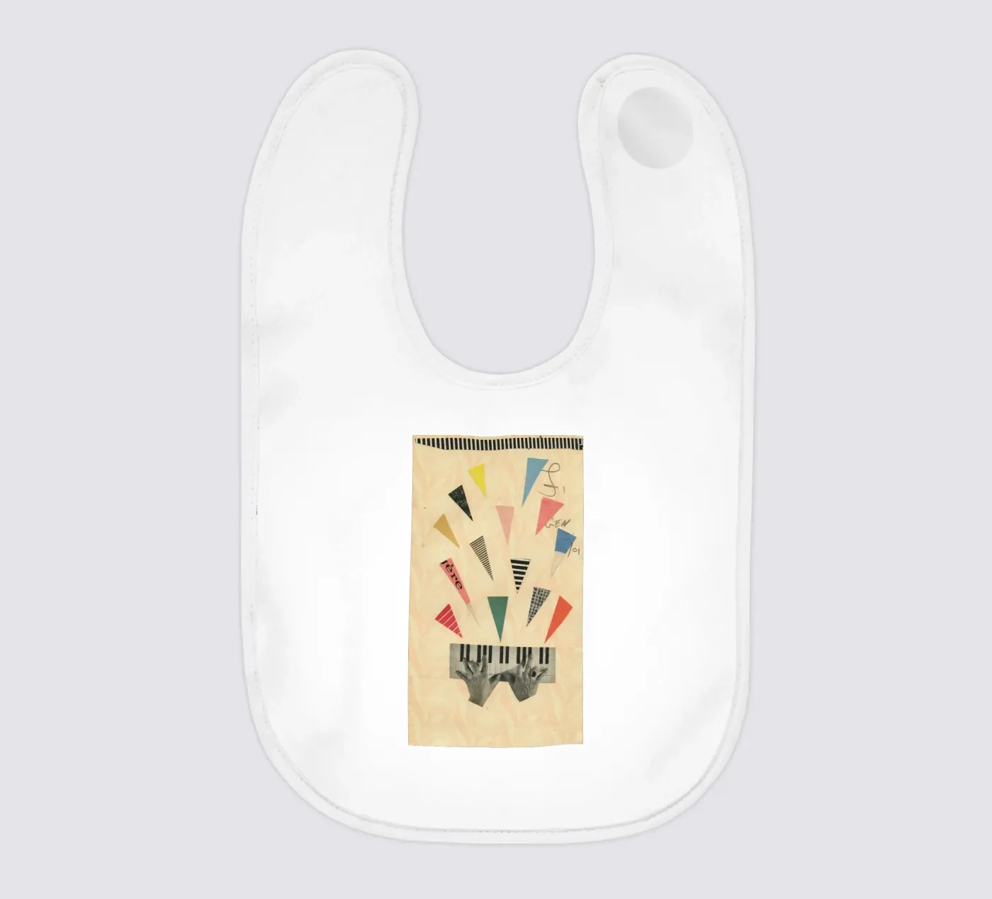 Jazz bavaglino da Cassia Beck Collage