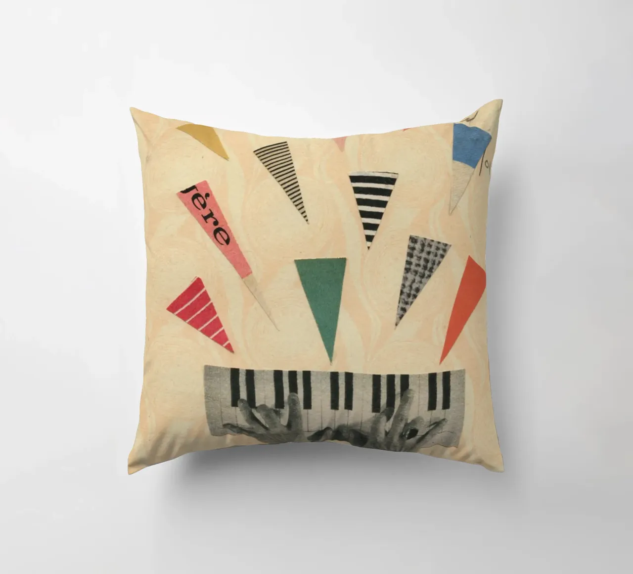 Jazz cuscino da Cassia Beck Collage