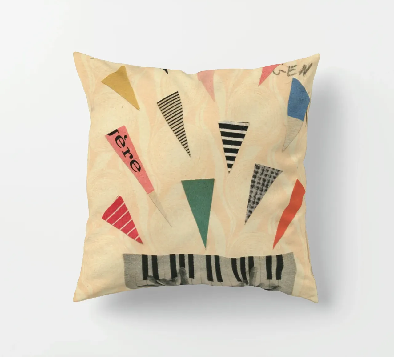 Jazz cuscino da Cassia Beck Collage