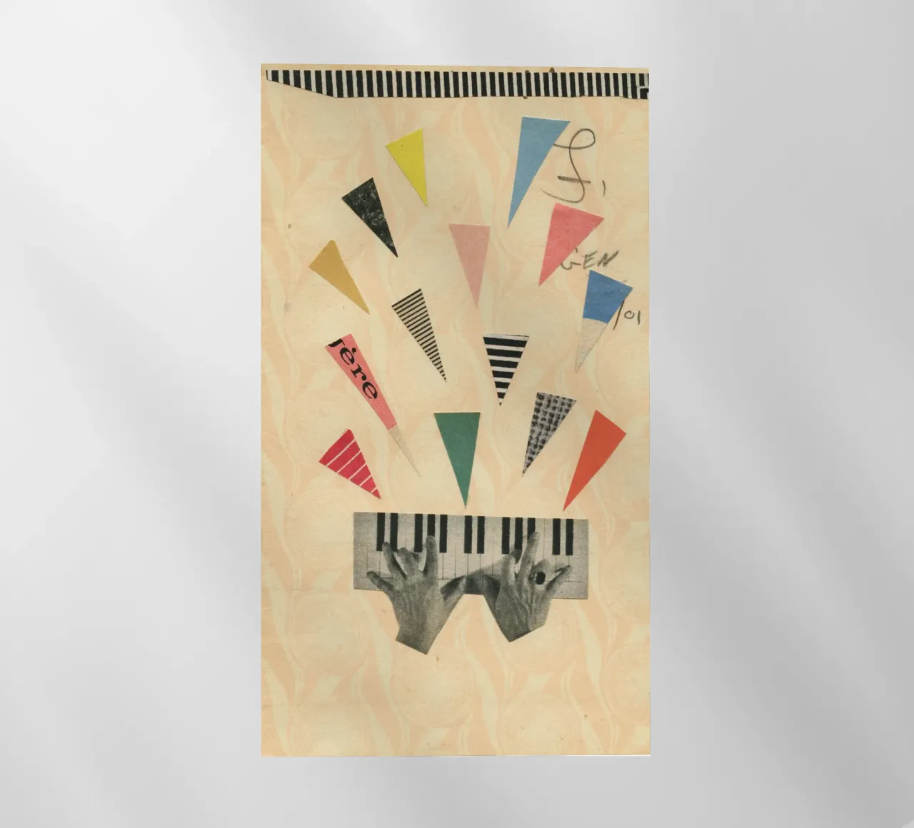 Jazz pellicola backlit da Cassia Beck Collage