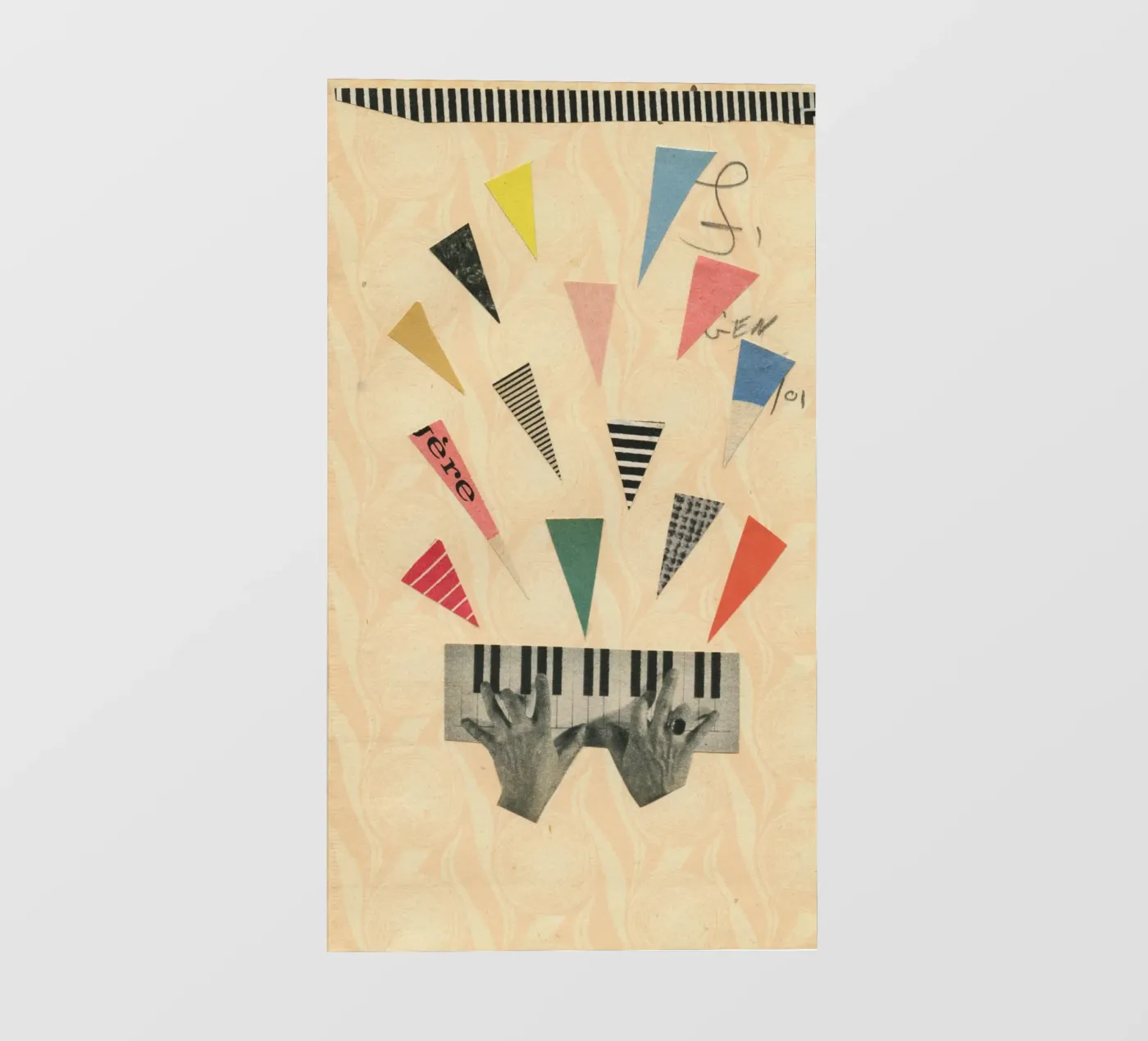 Jazz pellicola backlit da Cassia Beck Collage