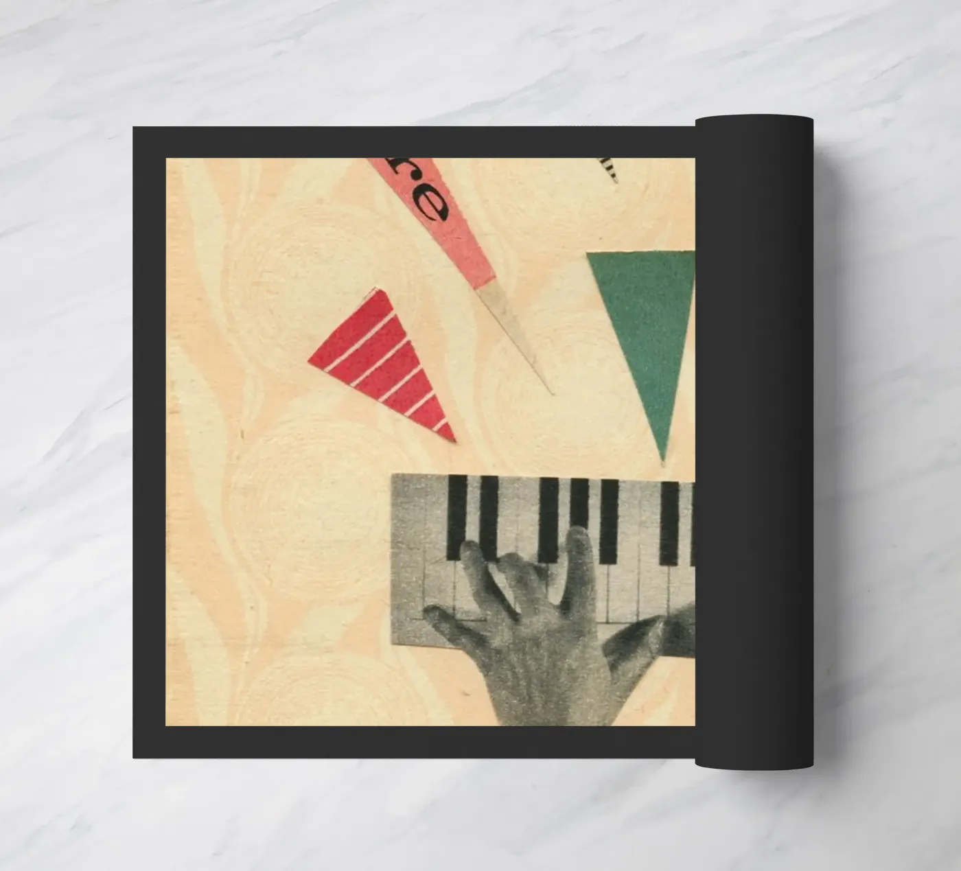Jazz paillasson de Cassia Beck Collage
