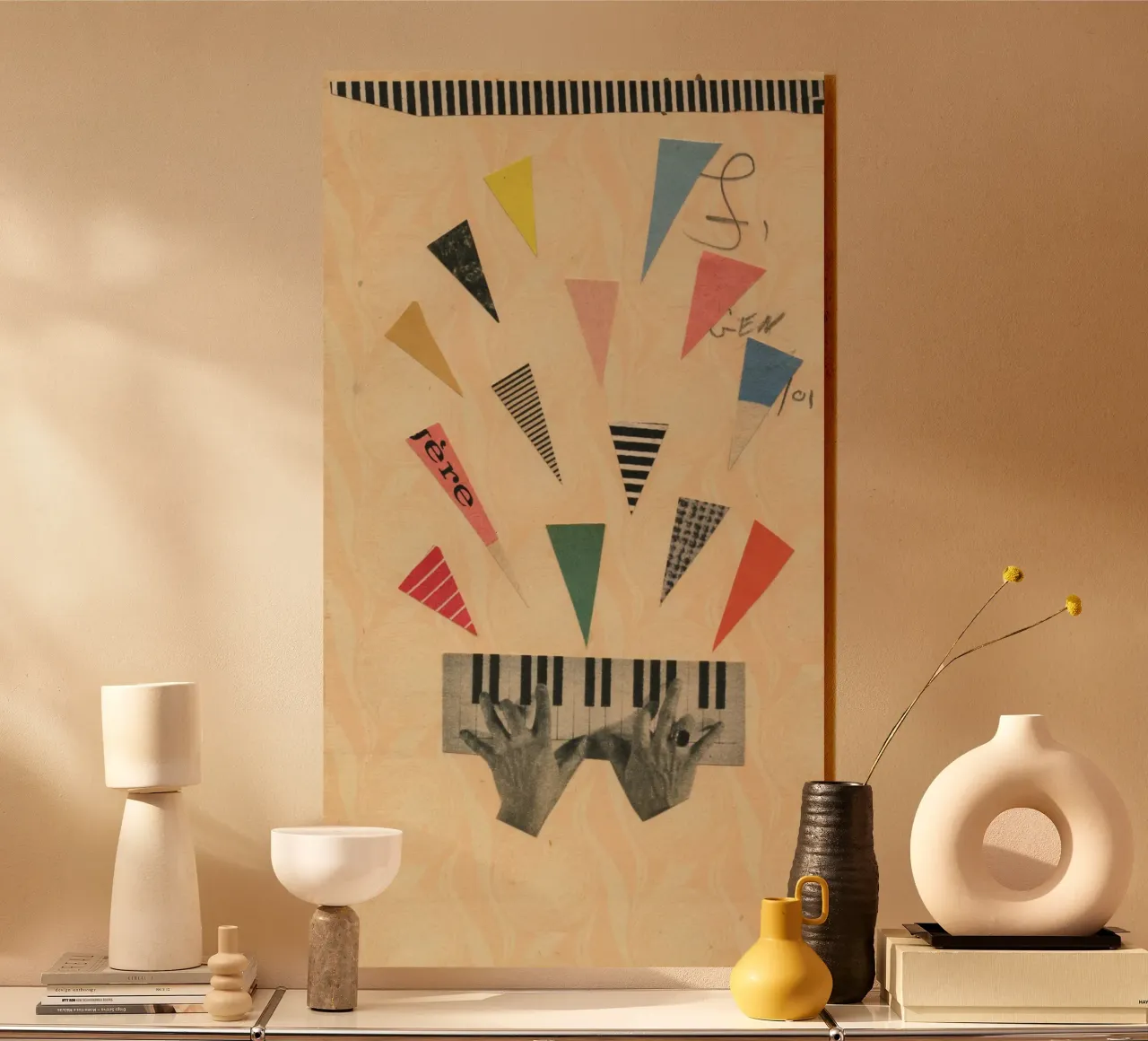 Jazz plexiglass da Cassia Beck Collage