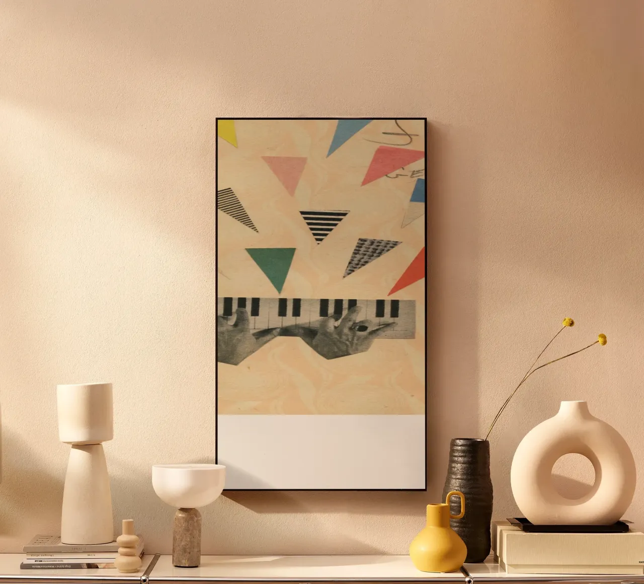 Jazz alluminio dibond da Cassia Beck Collage