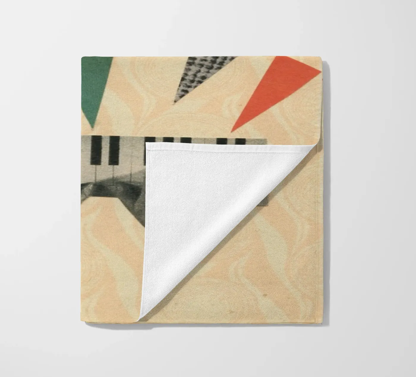 Jazz serviette de plage de Cassia Beck Collage