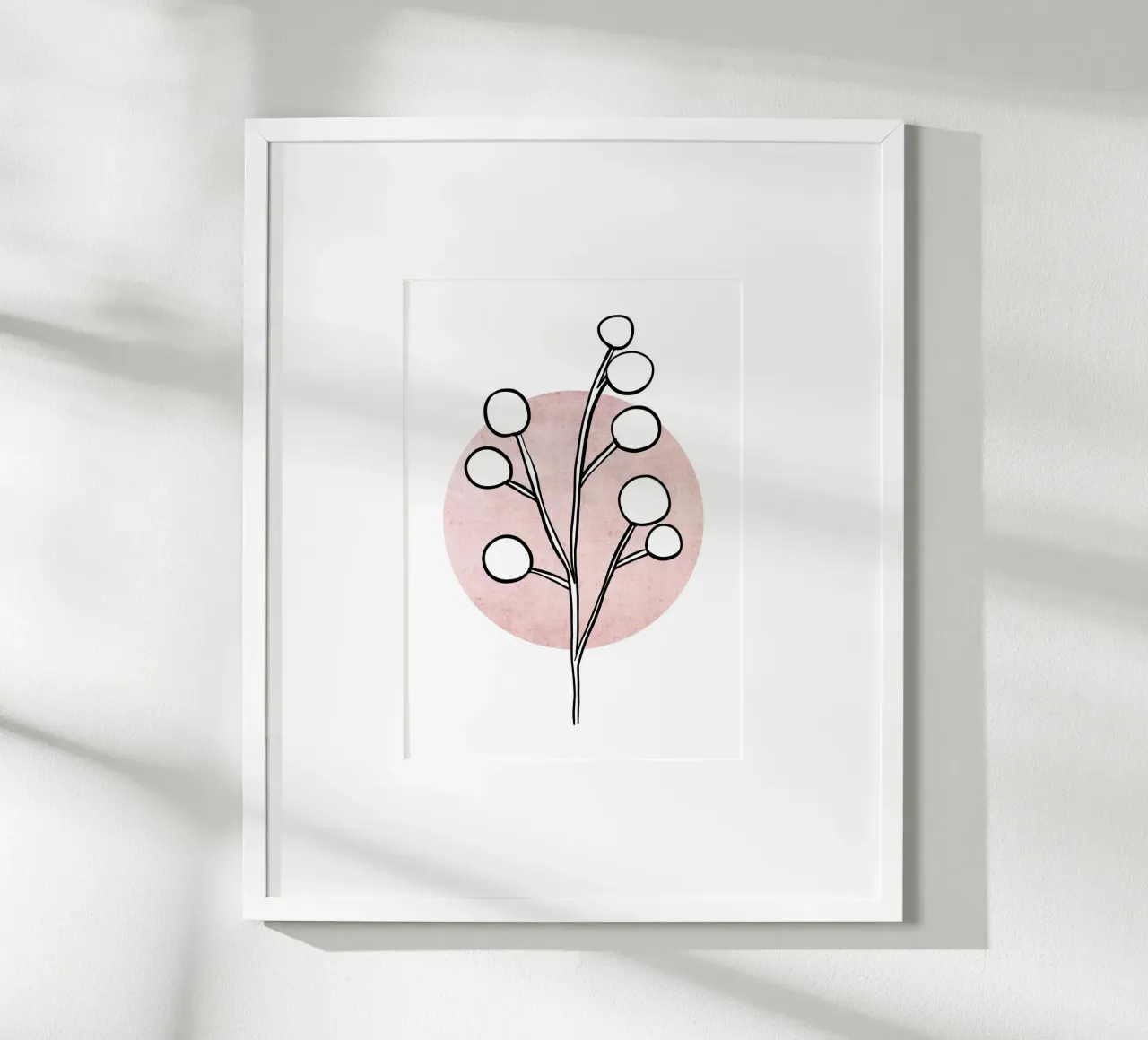 Rose Twig I carta hahnemühle da BAINAI