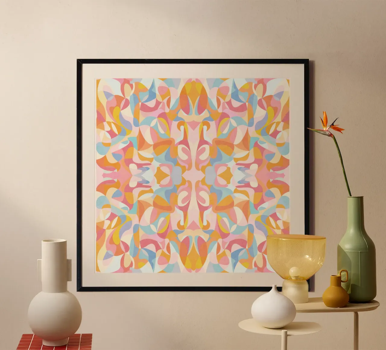 Abstract Joy hahnemühle by lovely lines