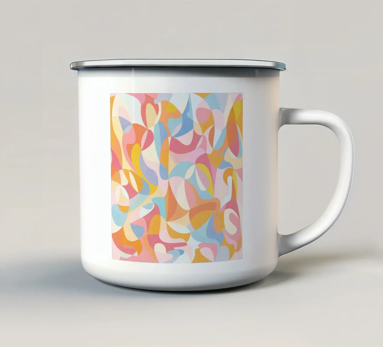 Adorabile tazza in smalto da lovely lines