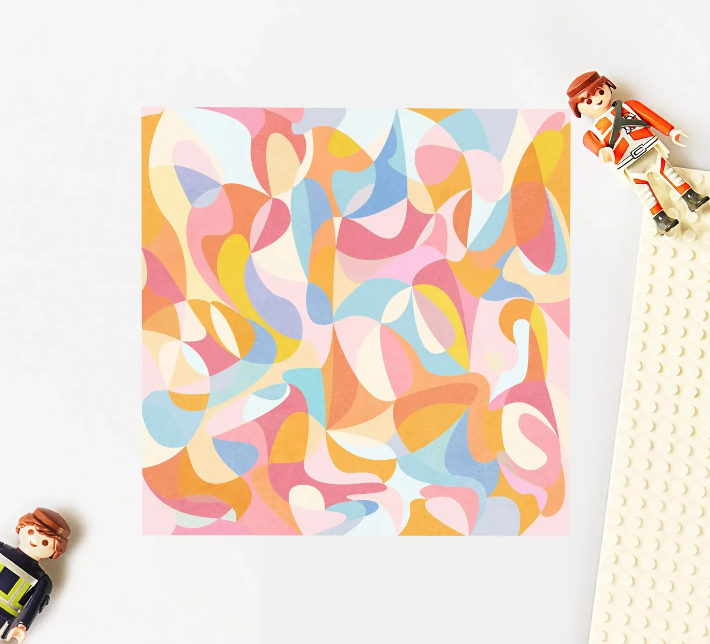 Lovely Sticker von Abstract Joy