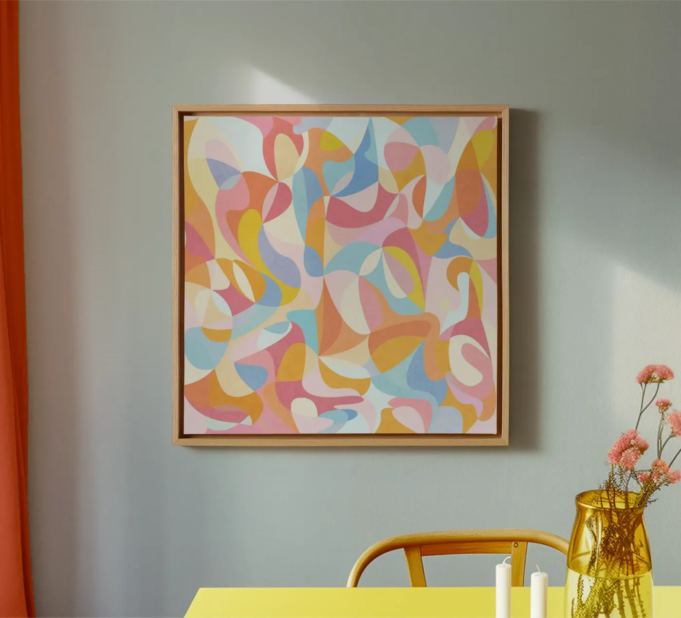 Lovely Leinwand von Abstract Joy