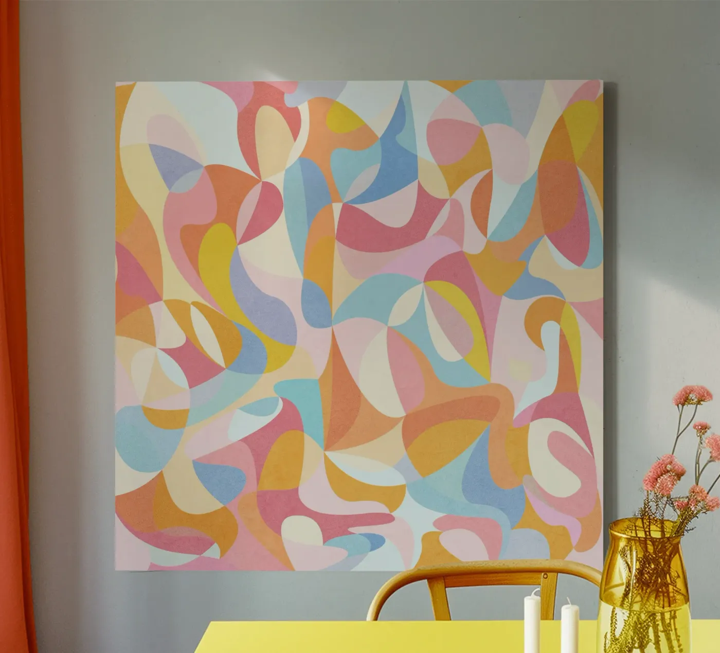 Lovely Leinwand von Abstract Joy