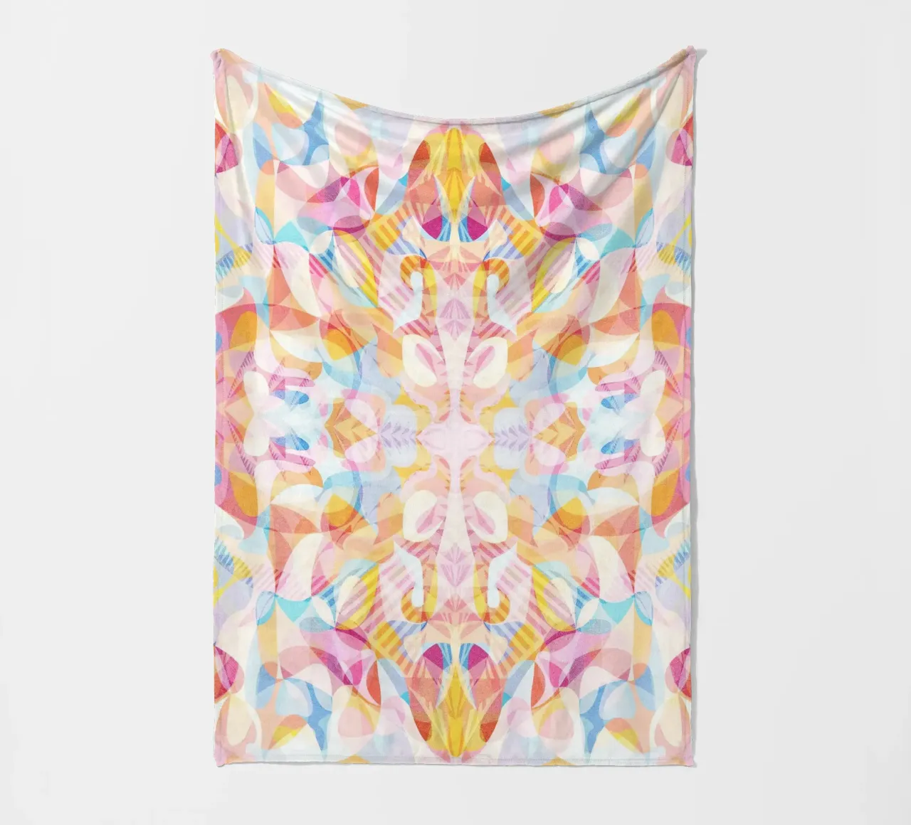 Sweet And Kind fleece blanket by lovely lines