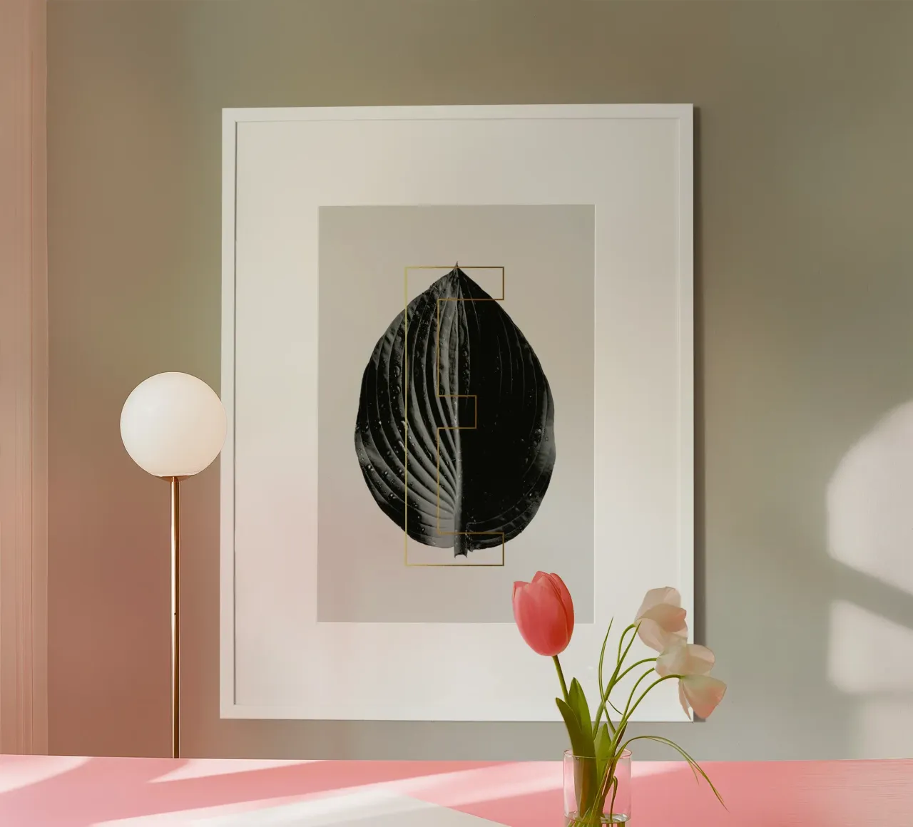 ABC Plants - E poster con telaio in plastica da typealive