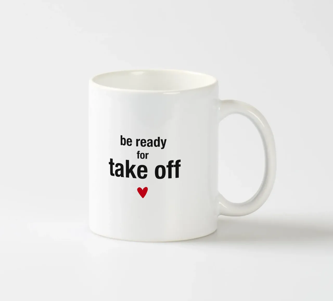 be ready for take off tazza in ceramica da Meridian Design