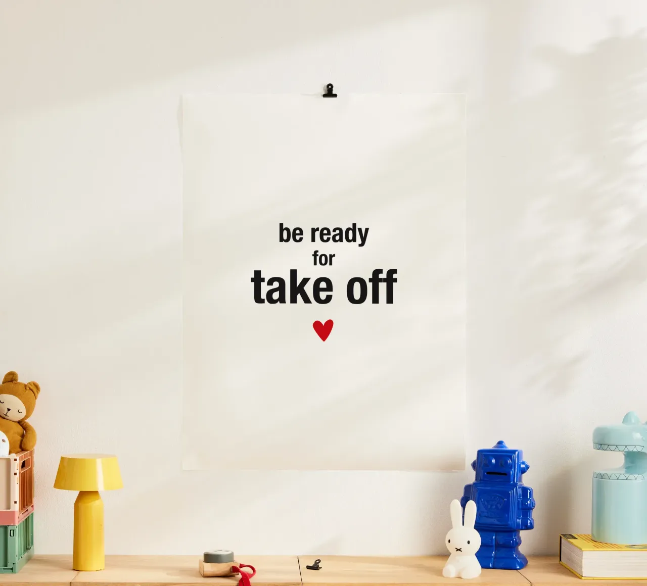 be ready for take off poster da Meridian Design