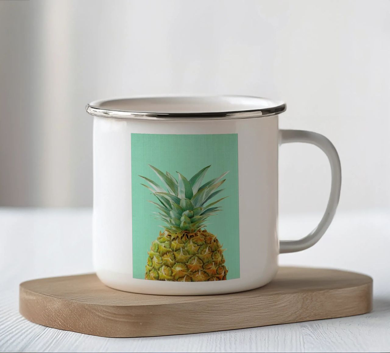 Print 141 tazza in smalto da Lila x Lola