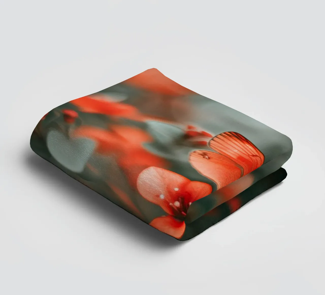 Red Butterflies asciugamano da bagno da treechild