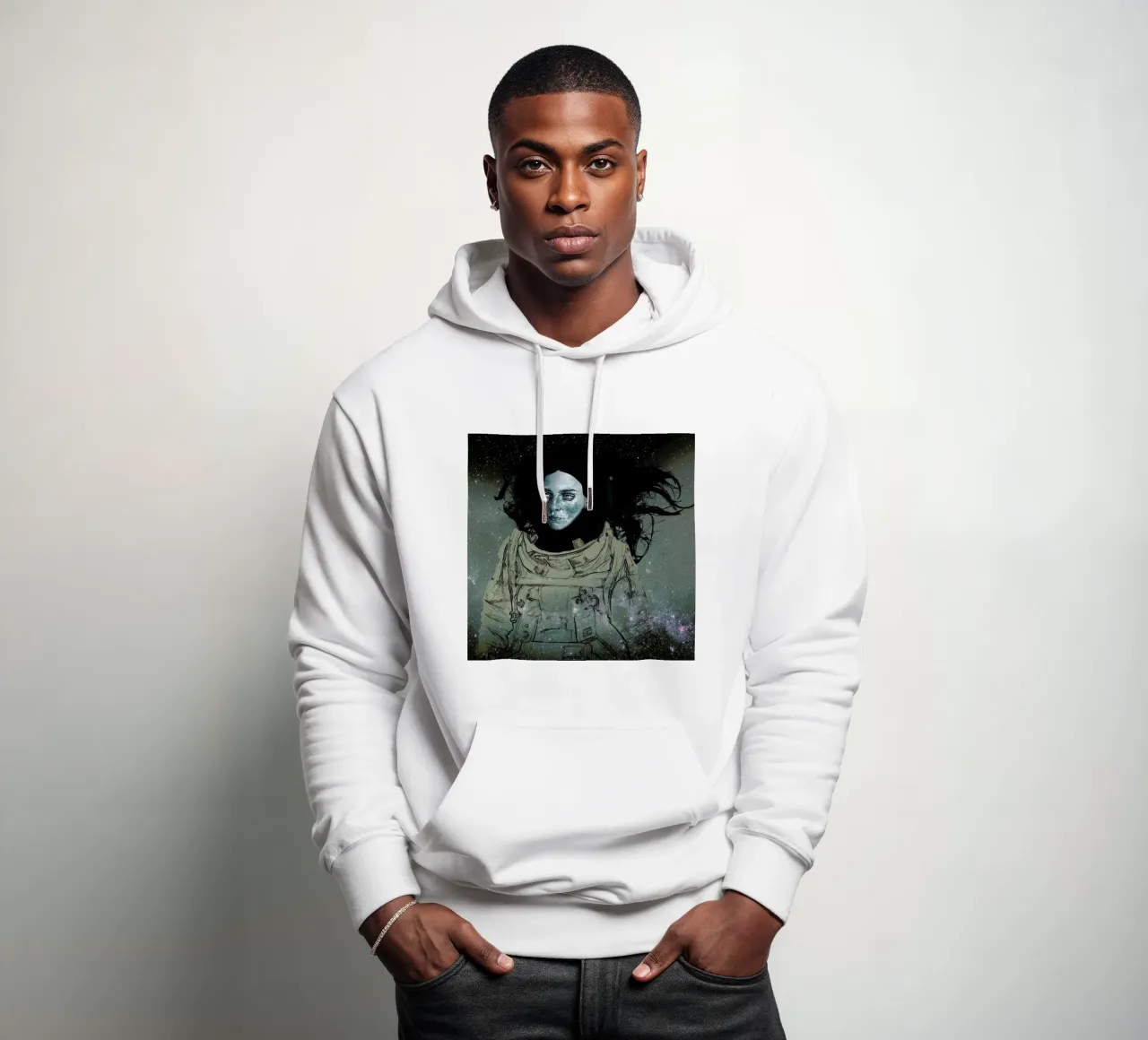 Astronaut 1 felpa con cappuccio da Agnes KR Patience