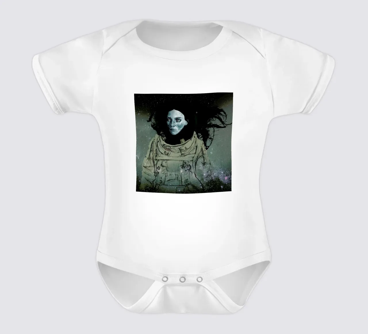 Astronaut 1 body neonato maniche corte da Agnes KR Patience