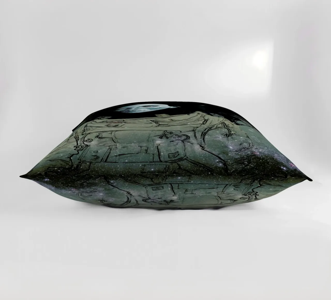 Astronaut 1 cuscino da Agnes KR Patience